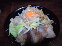 「ぶた小ラーメン（800円）」@ラーメン二郎 めじろ台法政大学前店の写真