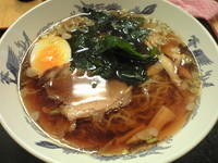 「中華そば（390円）」@あじさい茶屋 田町店の写真