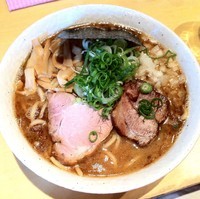 「濃厚中華そば 中盛り（￥800）」@BASSO ドリルマンの写真