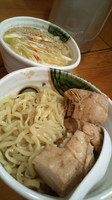 「味噌ちゃーしゅーつけ麺950円」@味噌麺 高樋兄弟の写真
