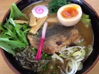 「限定・2気圧煮干し蕎麦（豚厚）　無化調ver（1000円）」@MENYA 食い味の道有楽の写真