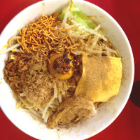 「まぜそば」@ジャンクガレッジ 東大宮店の写真