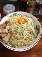 「まぜそば（750円）」@ラーメン 龍郎の写真