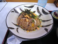 「ニンニクチャーハン」@麺や 新のすけの写真