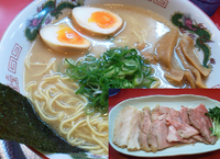 「＜限定＞　トリプル白湯（大盛）＋味玉」@ラーメン たんろん 本店の写真