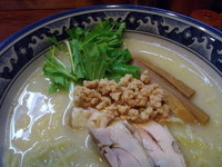 「冷やし鶏白湯（期間限定）」@中華そば 旋の写真