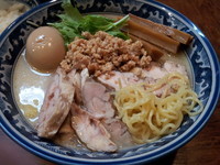 「【期間限定】特製冷やし鶏白湯　１０００円」@中華そば 旋の写真