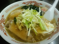 「ネギラーメン　630円」@小町寿しの写真