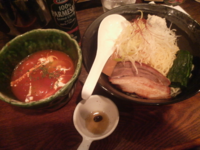 「フレッシュトマトつけそば・大盛」@焙煎汐蕎麦処 金字塔の写真