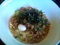 「つゆ油そば（並）」@麺屋みつ井の写真