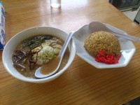 「チャーハンセット」@ホームラン軒の写真