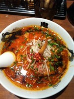 「味噌ラー麺　辛さ増し、シビレ普通」@カラシビ味噌らー麺 鬼金棒の写真
