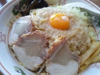 「油そば￥８５０」@ら〜めん ぽっぽっ屋 晴海トリトン店の写真