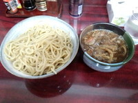 「つけ麺　あつもり大盛＋メンマ」@つけ麺屋 司郎の写真