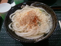 「かけうどん中（２１０円）」@はなまるうどん イオンモール北戸田店の写真