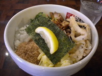 「まぜそば（ノーマル） 790円」@二丁目 つけめん GACHIの写真