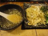 「柚子塩つけ麺（７５０円）」@汐屋 まる長の写真