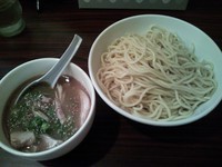 「豚骨魚介つけ麺:2玉」@あずさ川らあめん つきの写真