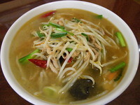 「もやしラーメン￥600」@晴々飯店の写真