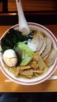 「チャーシュー麺+味玉」@○味の写真