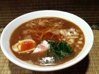 「地鶏と魚介の醤油」@東京いまむらの写真