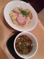 「鶏と煮干の醤油つけそば」@Japanese Soba Noodles 蔦の写真