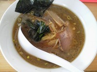 「ラーメン（正油）＋替え玉」@らぁめん廣の写真