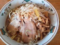 「とろりそば（炒め野菜）￥700円＋100円」@味箪笥の写真