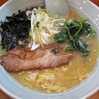 「豚骨塩ラーメン¥630」@横浜家系ラーメン ばりき家の写真