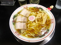 「中華そば」@肉煮干し中華そば さいころの写真