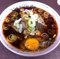 「中華そば小（￥700）＋生卵（￥50）」@西町大喜 西町本店の写真