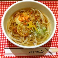「かき揚げうどん（￥630）」@彩鳳 第7ベイサイド店の写真