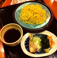 「ざるラーメン（￥350）」@山田うどん 蒲田店の写真
