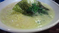 「豚骨塩ラーメン」@ラーメンAOZORA 錦町店の写真