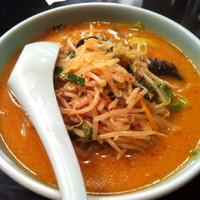 「味噌ラーメン （中辛、750円）」@元祖ニュータンタンメン本舗 東神奈川店の写真