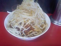 「小ラーメン、麺増し」@蓮爾 登戸店の写真