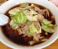 「肉そば（680円）」@みちのくラーメンの写真