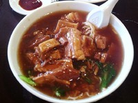 「ヤワ肉ソバ　880円」@しゃんぷーの写真