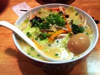 「ベジまるタンメン　750円＋味玉」@らーめん まる玉 辻堂店の写真