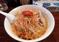 「辛味噌らぅめん（800円）」@極太野菜味噌〇助（MARUSUKE）の写真