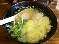 「塩わんたん麺＋味玉（￥850＋￥100）」@生竜の写真