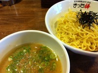 「豚骨つけめん（味噌味）」@紀州和歌山ラーメン まっち棒 可児店の写真