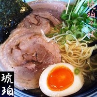 「琥珀そば 770円」@自家製麺 琥珀の写真