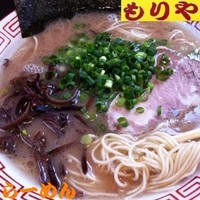 「らーめん 600円＋替玉」@博多長浜らーめん もりやの写真