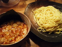 「辛味つけ麺 並盛り 720円」@つけ麺屋 やすべえ 練馬店の写真