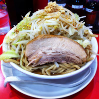 「ラーメン4ばか野菜でら盛り」@麺屋あっ晴れ 堀田店の写真