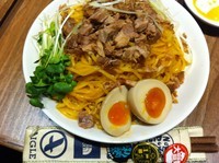 「タケロク赤あえそば」@創作麺料理 竹麓輔工房 神田店の写真