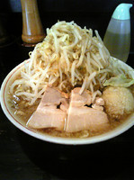 「ラーメン、野菜多め、にんにく増し、カラメ」@らーめん大 東小金井店の写真