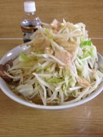 「ラーメン　650円　（ヤサイ、アブラ増し　ニンニク無し）」@ラーメン二郎 栃木街道店の写真