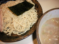 「メガ豚煮干つけ麺（７３０円）・麺２玉」@福たけSEVENの写真